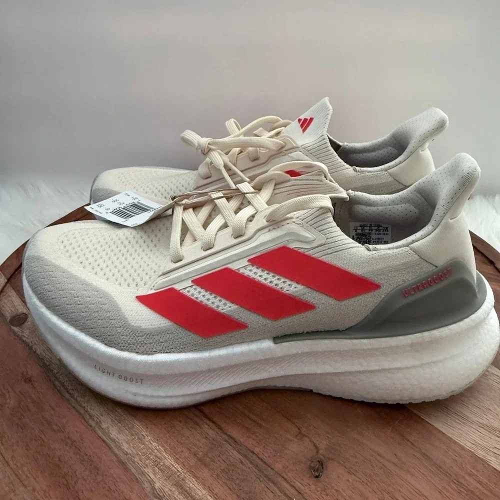 Adidas‎ Ultraboost 5X W Running Shoes Cream Coral White Women US 8